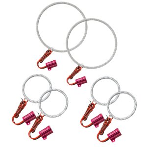 Nissan Frontier Headlight Halo Kit - ORACLE Lighting - LED Triple Halo - Red - `01-`04